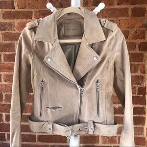 Blank NYC Suede Moto Jacket